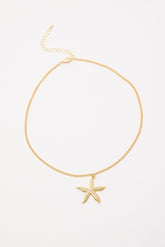 Starfish Necklace 18K Gold